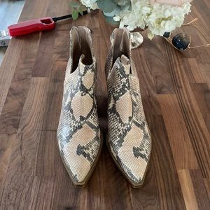 Vince camuto fall booties worn twice! Practically BRAND NEW!!